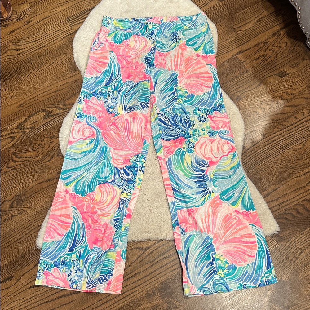 Lilly Pulitzer Linen Pants